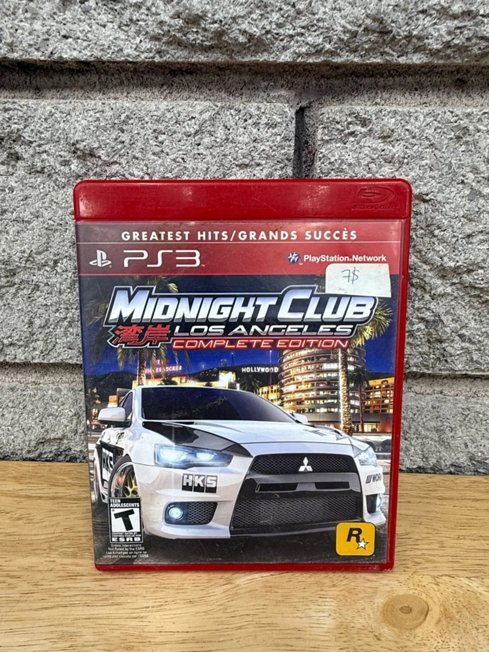 Sony PS3 Midnight Club Los Angeles Complete Edition - White & Red Case - Picture 1 of 3